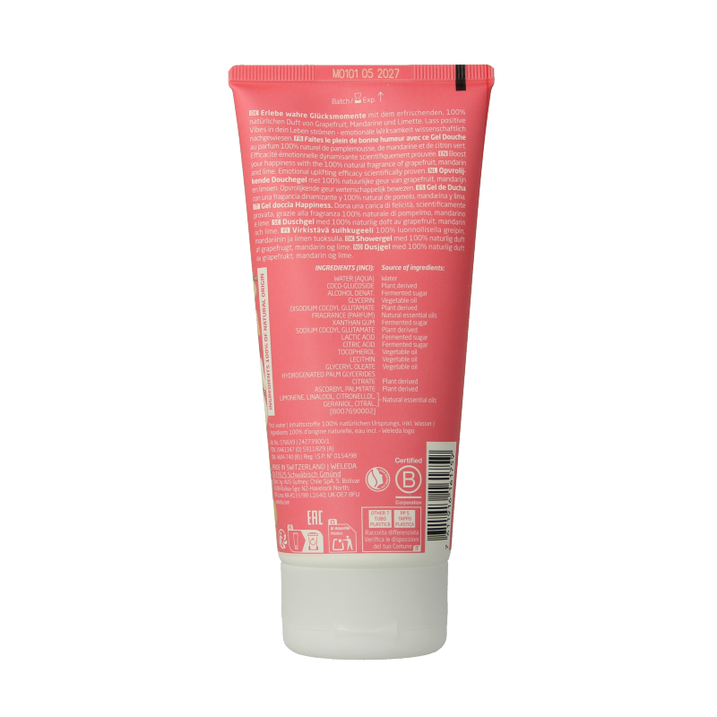 Weleda Happiness douchegel limited edition 200 Milliliter
