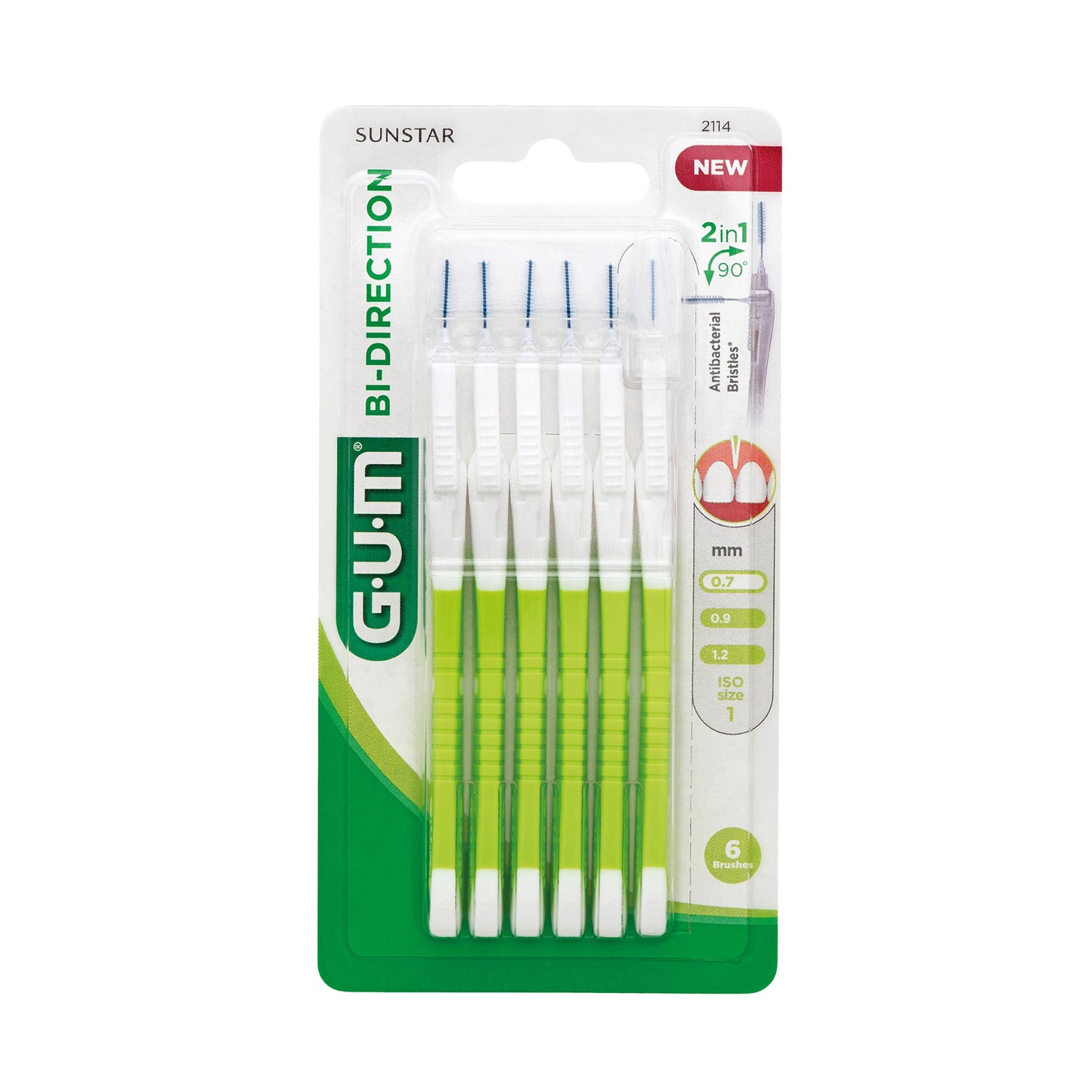 GUM Bi-direction 0.7mm 6.00 Stuks