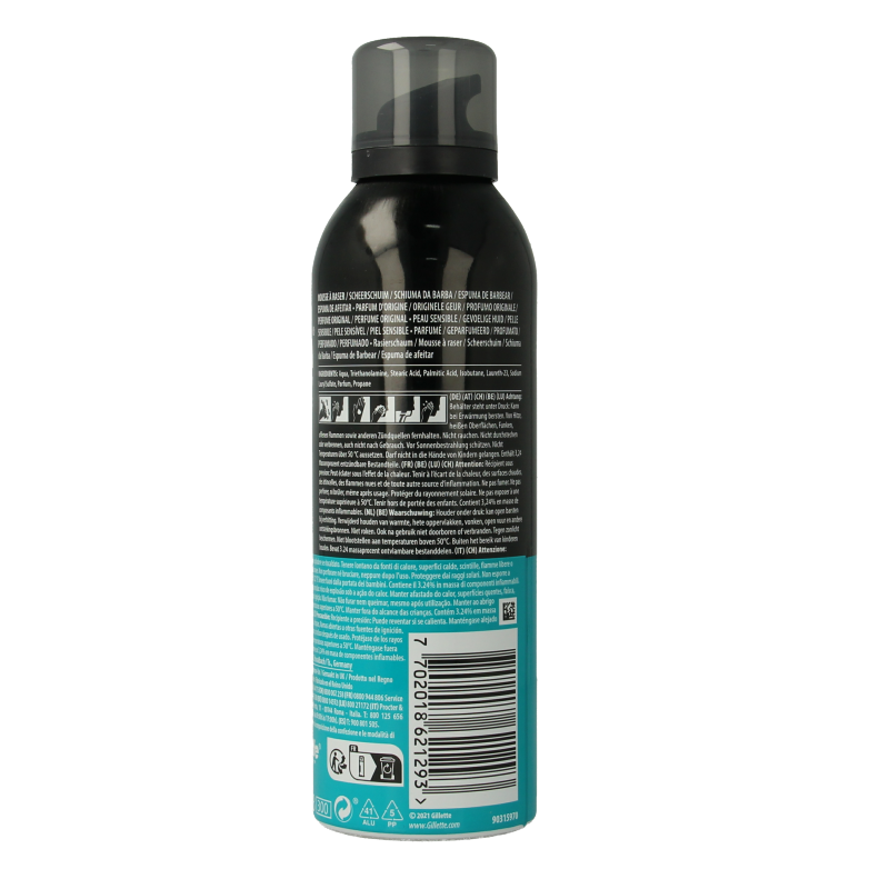 Gillette Scheerschuim sensitive 200 Milliliter