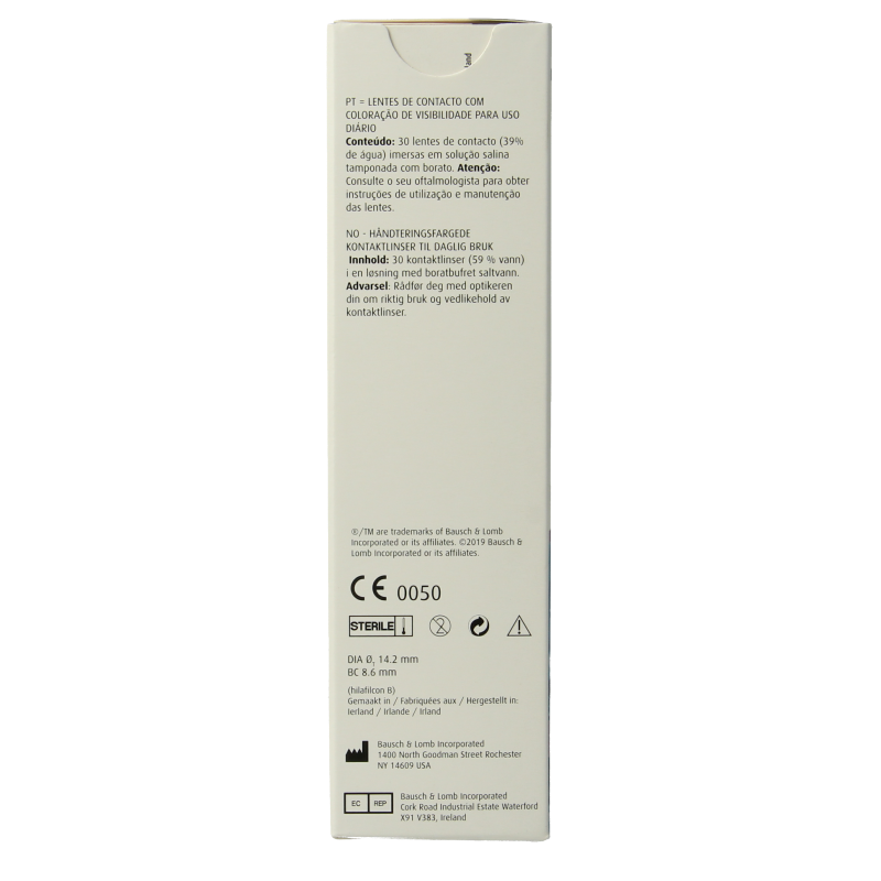 Bausch & Lomb Daglenzen -1.00 30 Stuks