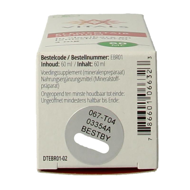 Vitals Elementair borium 60 Milliliter