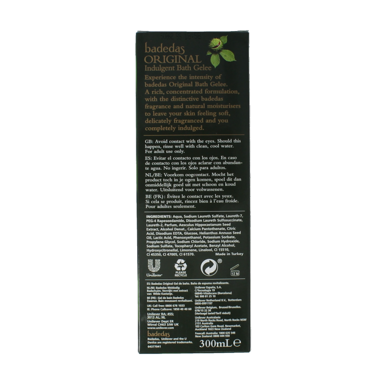 Badedas Bathing liquid original 300 Milliliter