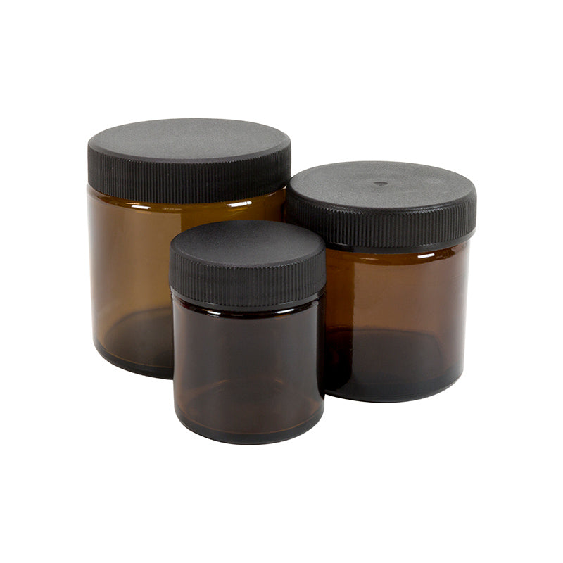 Blockland Zalfpot glas bruin gedopt 30ml 72.00 Stuks