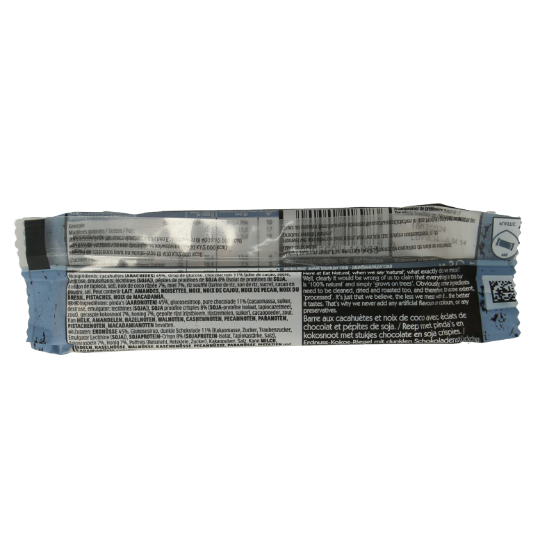 Eat Natural Protein packed met pinda's en chocolade 40 Gram