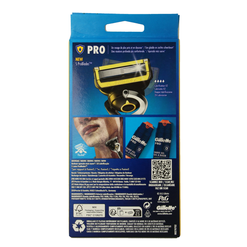 Gillette Powershield BS scheersysteem 1 Stuks