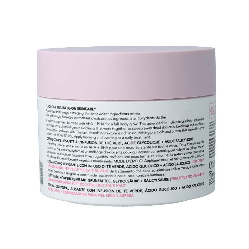Teaology Green tea glycolic body cream 260 Gram
