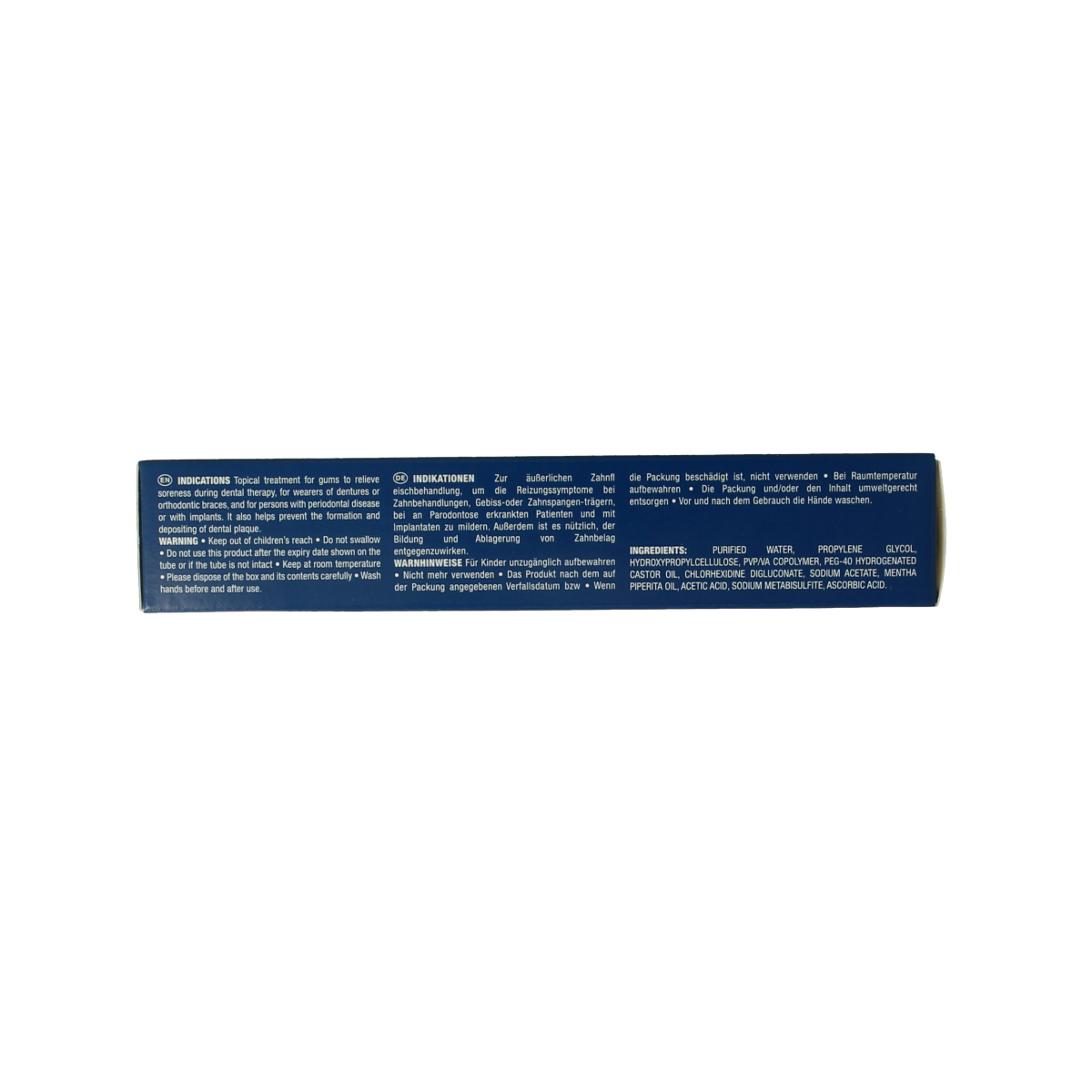 Curasept ADS Parodontaal gel 1% chloorhexidine 30.00 Milliliter