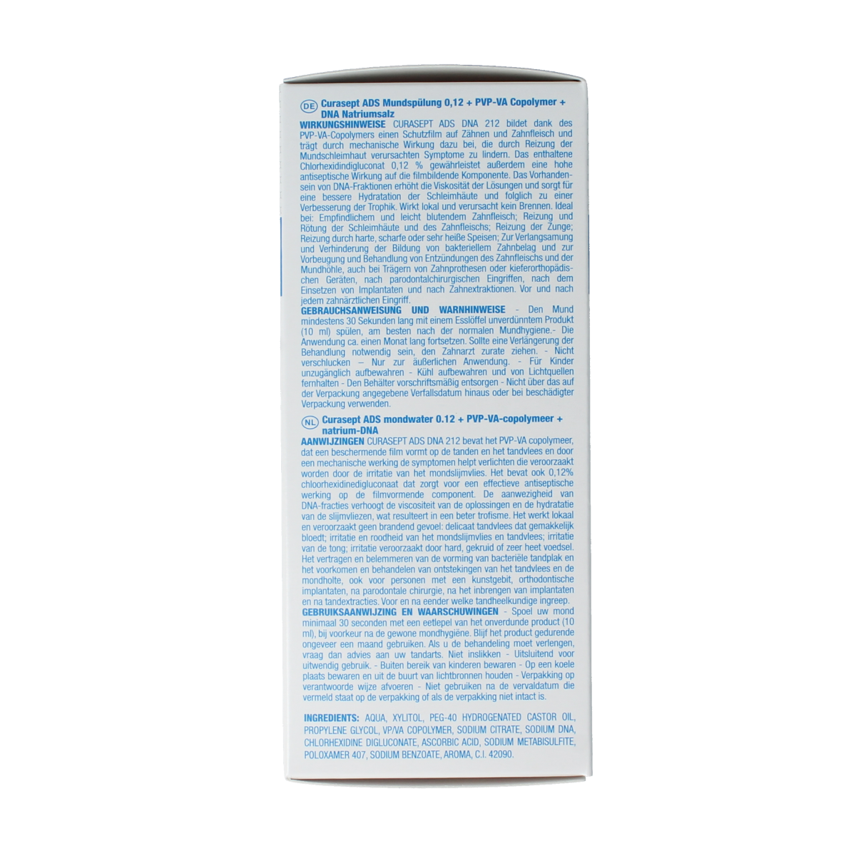 Curasept Mondspoeling chloorhexidine 0,12% 200.00 Milliliter