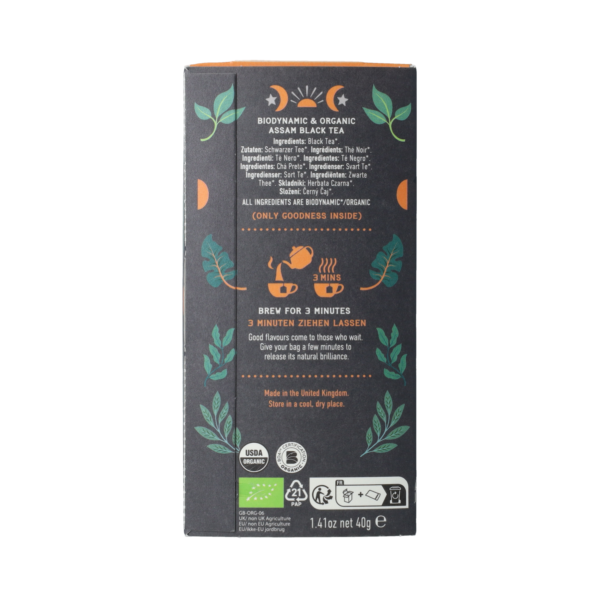 Hampstead Thee assam bio demeter 20.00 Zakjes