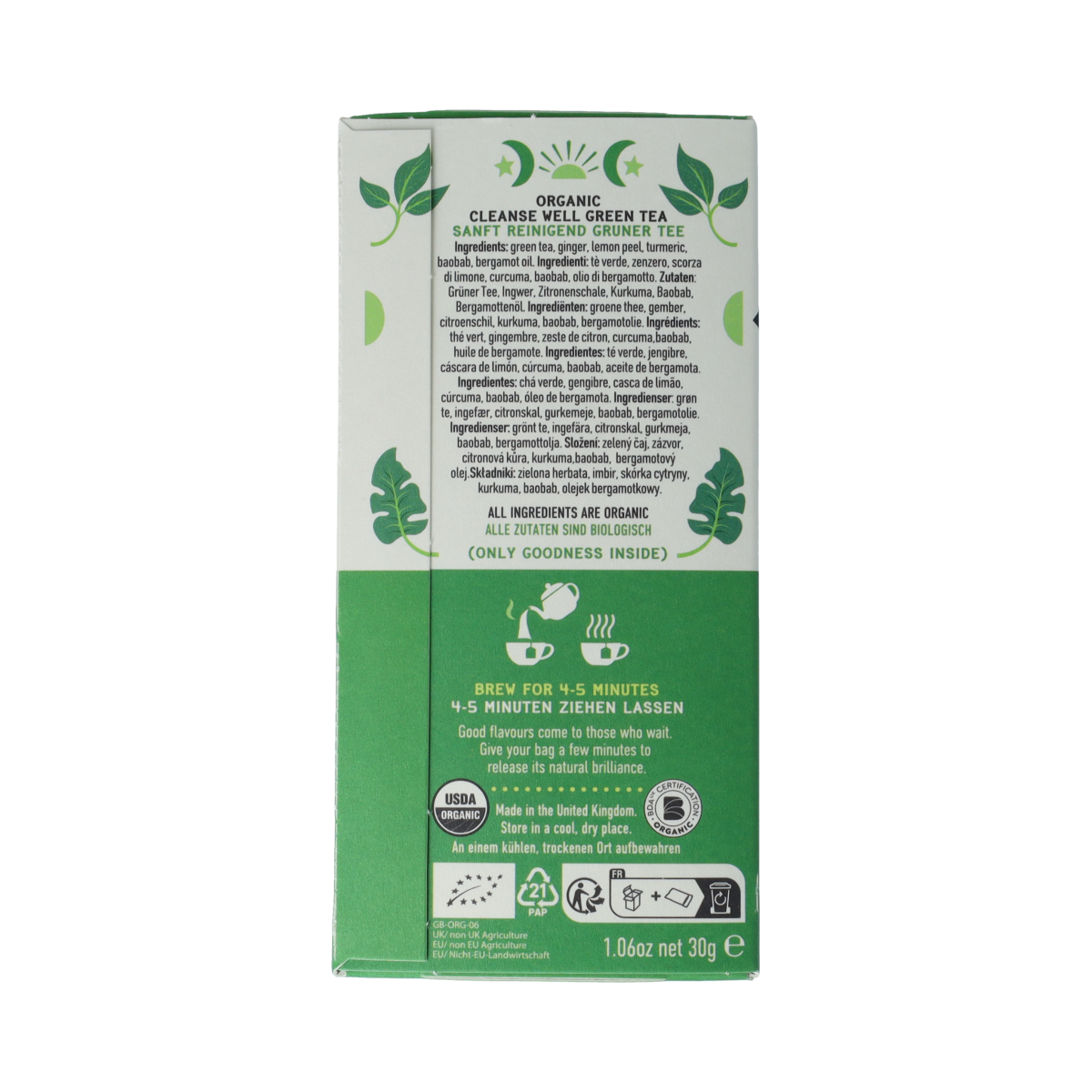 Hampstead Thee cleanse well bio 20.00 Zakjes