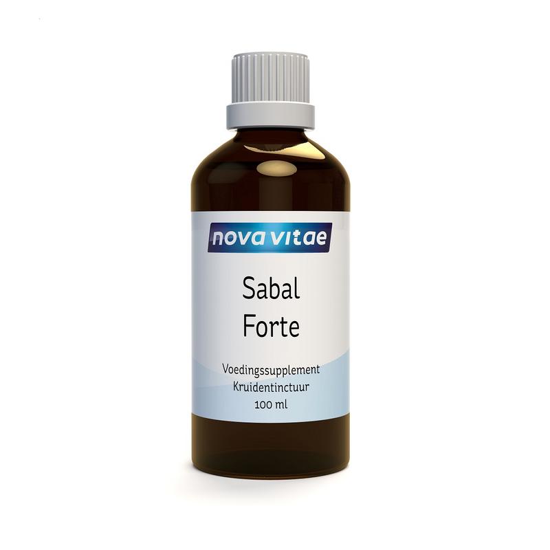 Nova Vitae Sabal forte (saw palmetto) kruidentinctuur 100.00 Milliliter