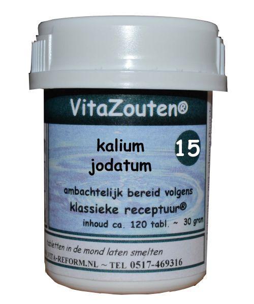 Vitazouten Kalium jodatum VitaZout nr. 15 120.00 Tabletten