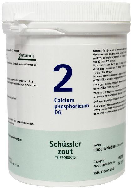 Pflüger Calcium phosphoricum 2 D6 Schussler 1000.00 Tabletten