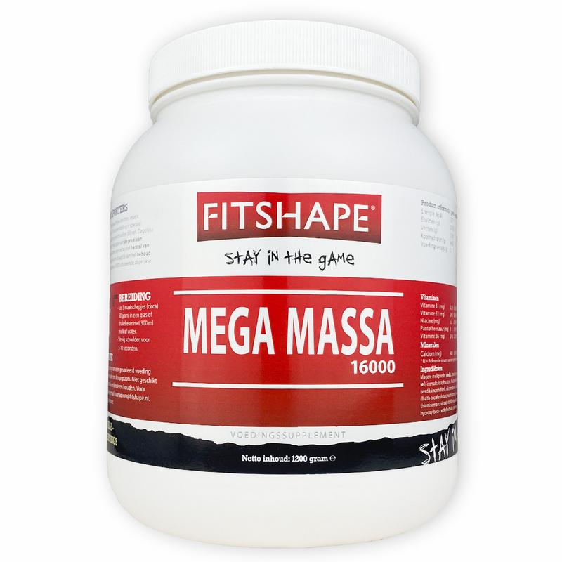 Fitshape Mega 16000 I vanille 1200 Gram