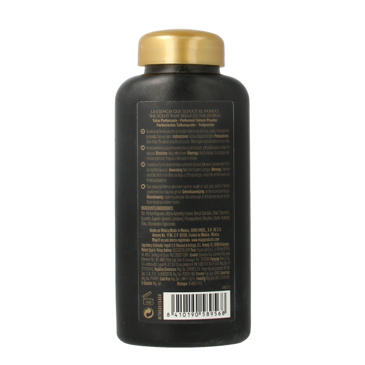 Maja Talkpoeder plastic busje 100.00 Gram