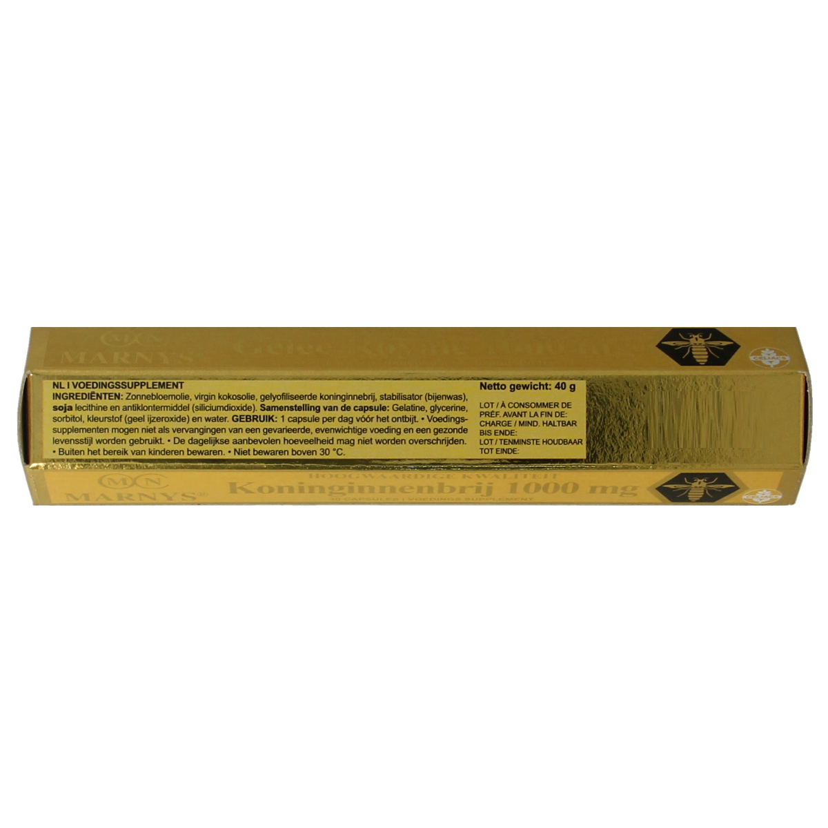 Euro Bee Royal jelly 1000mg 30.00 Capsules