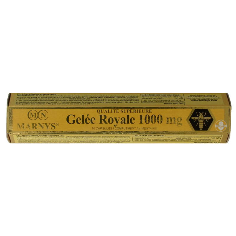 Euro Bee Royal jelly 1000mg 30 Capsules