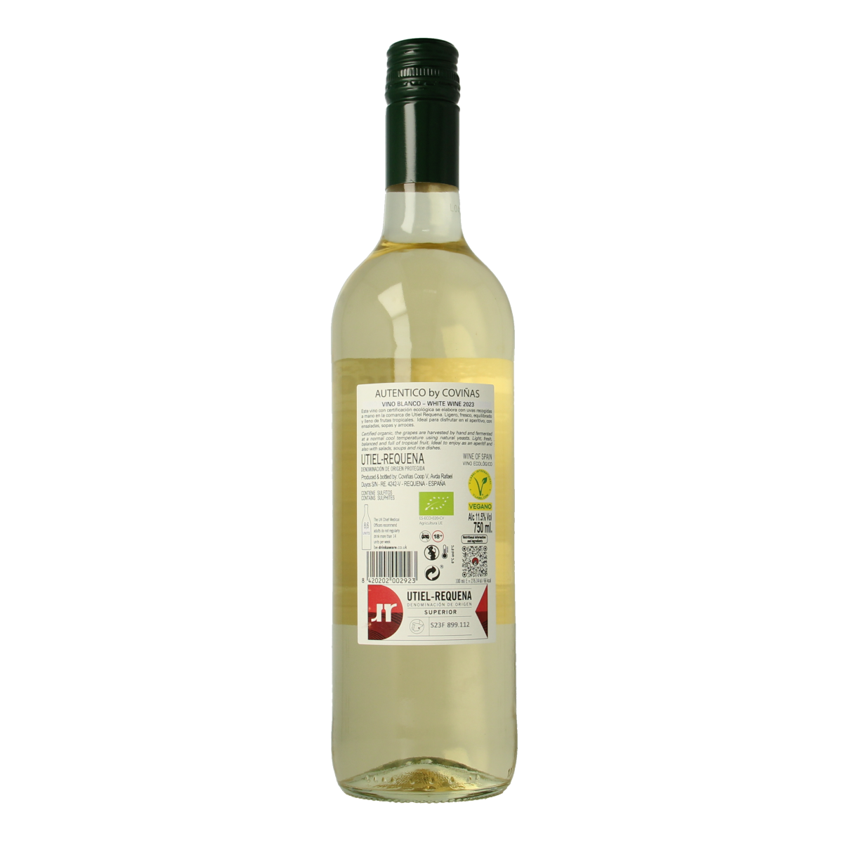 Autentico Macabeo blanco wit bio 750.00 Milliliter
