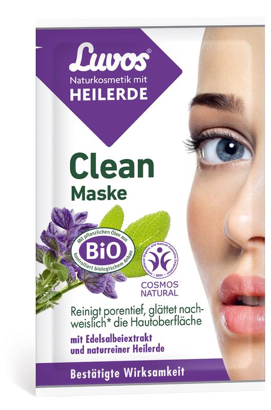 Luvos Crememasker clean 7.5ml 2.00 Stuks