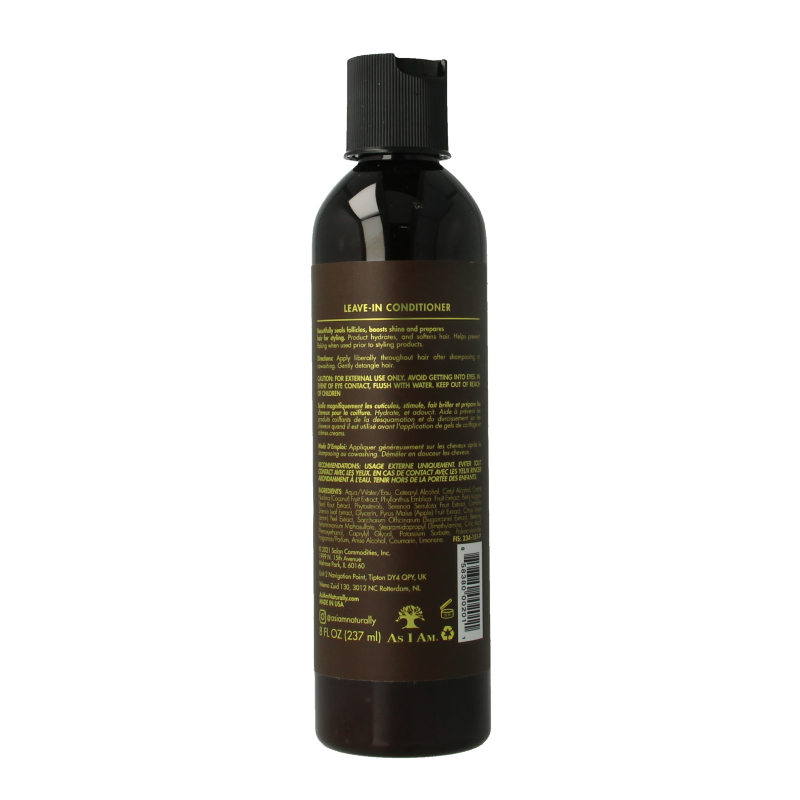 As I Am Conditioner leave in 237 Milliliter