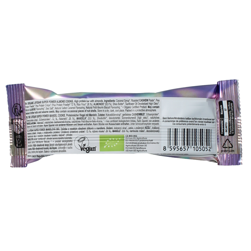 Lifefood Lifebar almond cookie bio 40 Gram