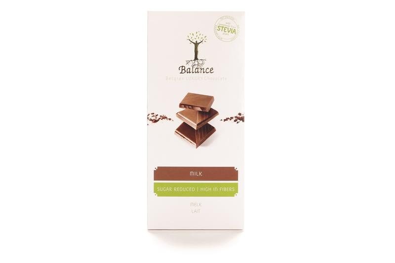 Balance Choco stevia tablet luxury melk 85.00 Gram