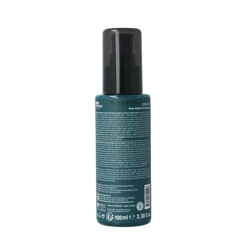 Urban Care Kind rituals rose water chamomile hair serum 100 Milliliter