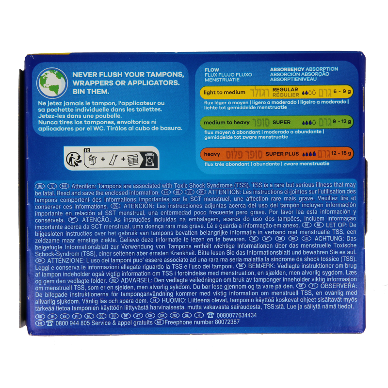 Tampax Tampons regular 20 Stuks