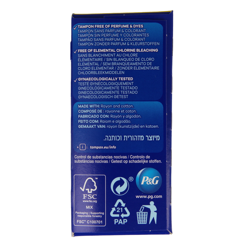 Tampax Tampons regular 20 Stuks