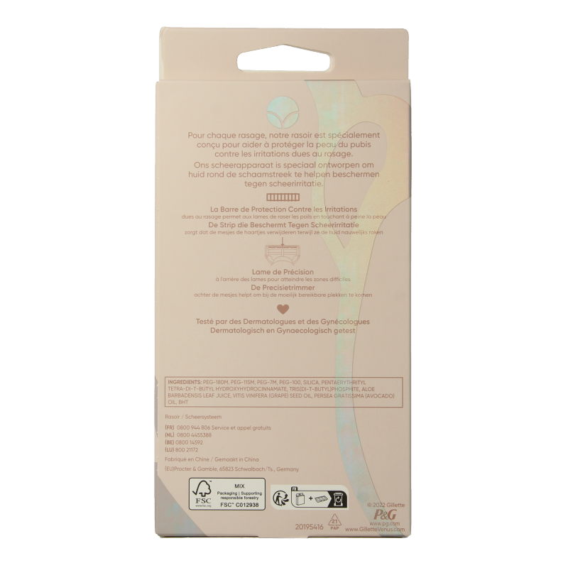 Gillette Venus apparaat satin care 1.00 Stuks
