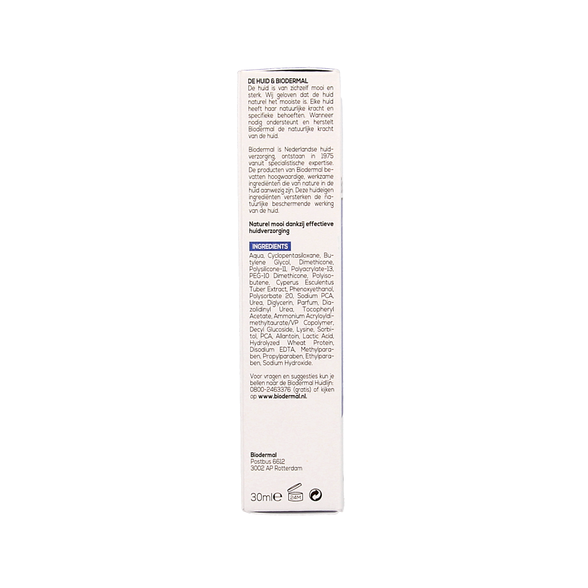 Biodermal Gezichtserum 50+ 30.00 Milliliter