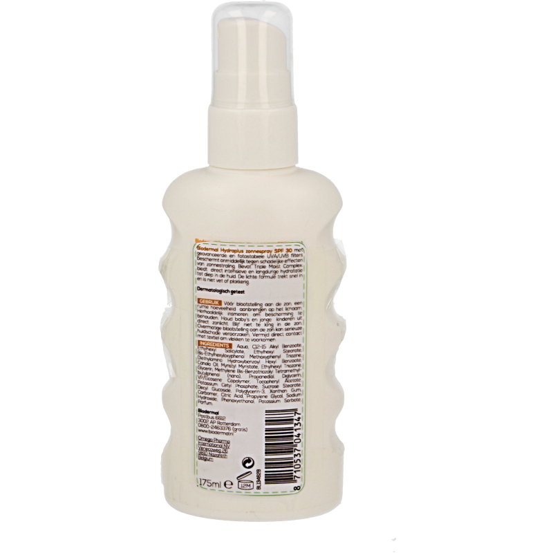 Biodermal Zonnespray hydraplus SPF30 175 Milliliter