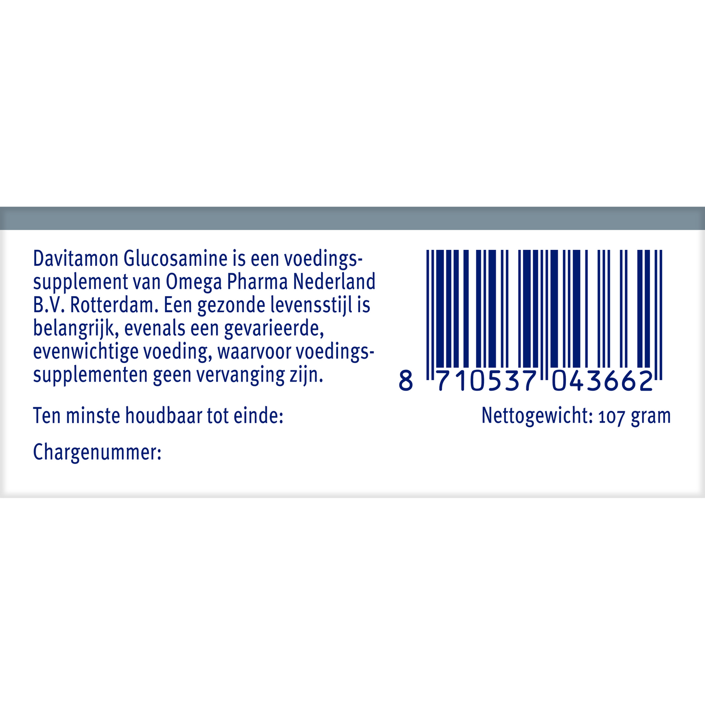 Davitamon Glucosamine 45.00 Tabletten