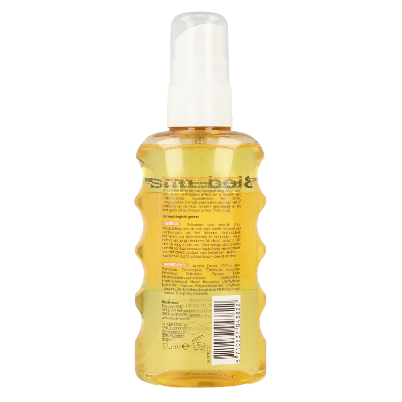 Biodermal Hydra plus transparante zonnespray SPF50 175.00 Milliliter