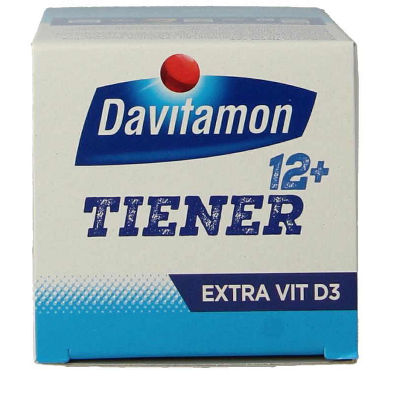 Davitamon Tiener boost 12+ aardbei 60 Tabletten