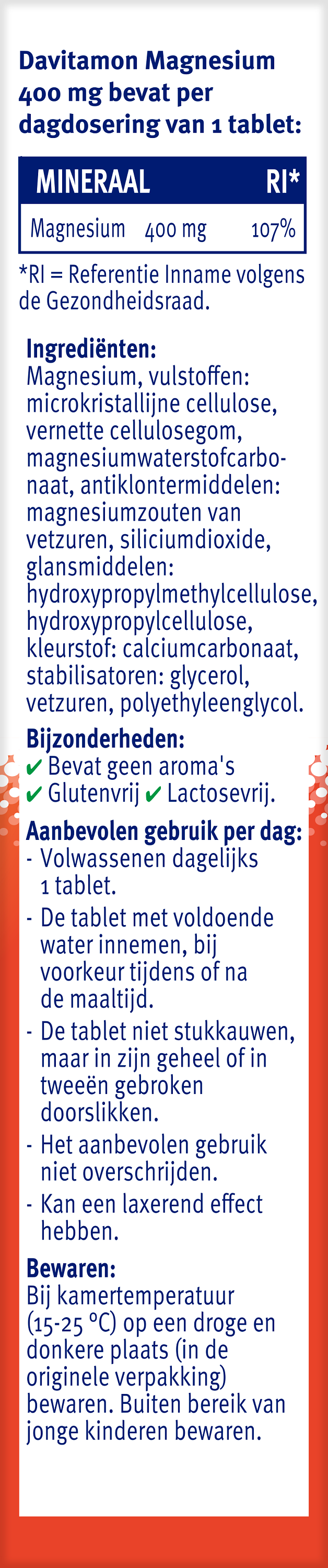 Davitamon Magnesium 400mg 30 Tabletten