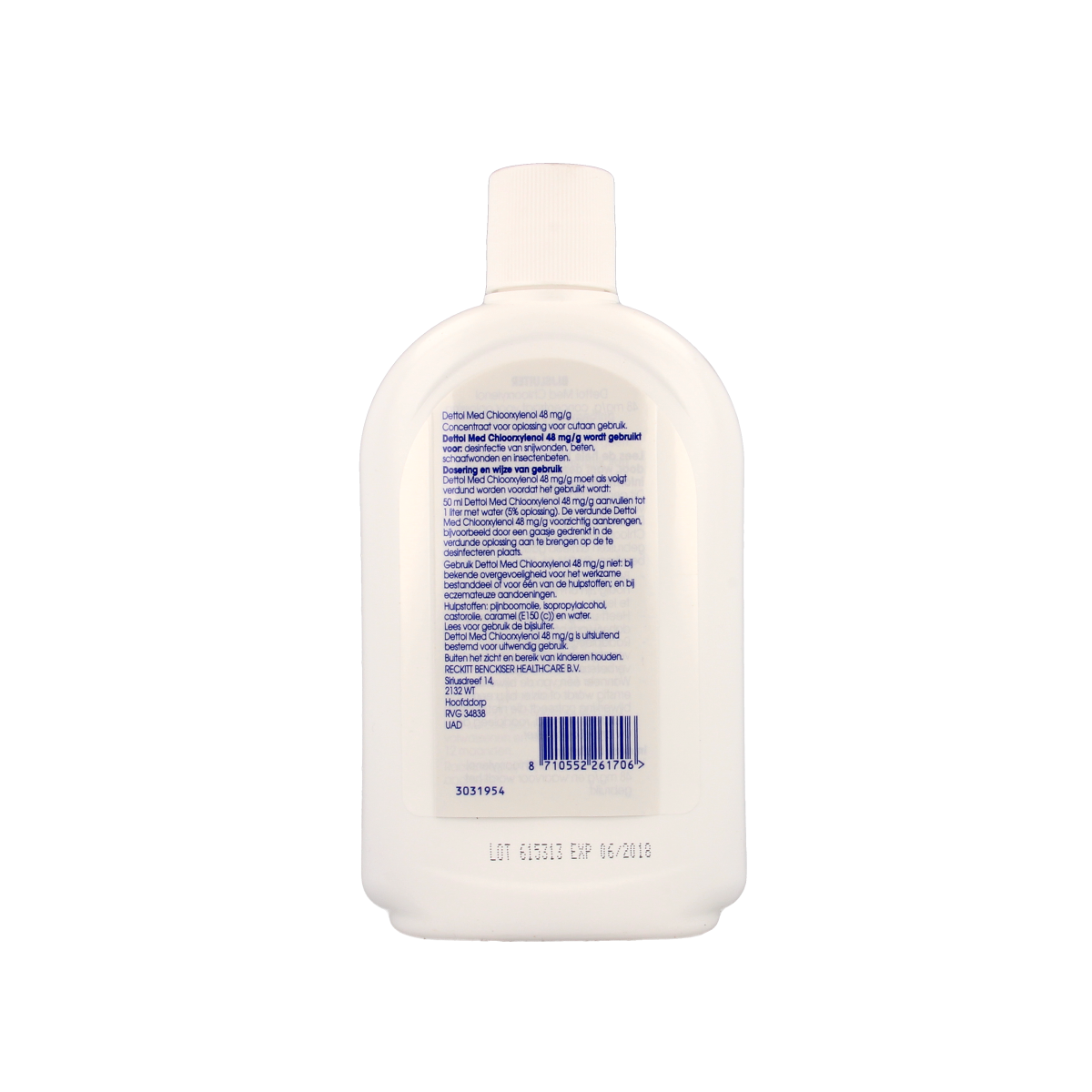 Dettol Med 4.8% chloorxylenol 500.00 Milliliter
