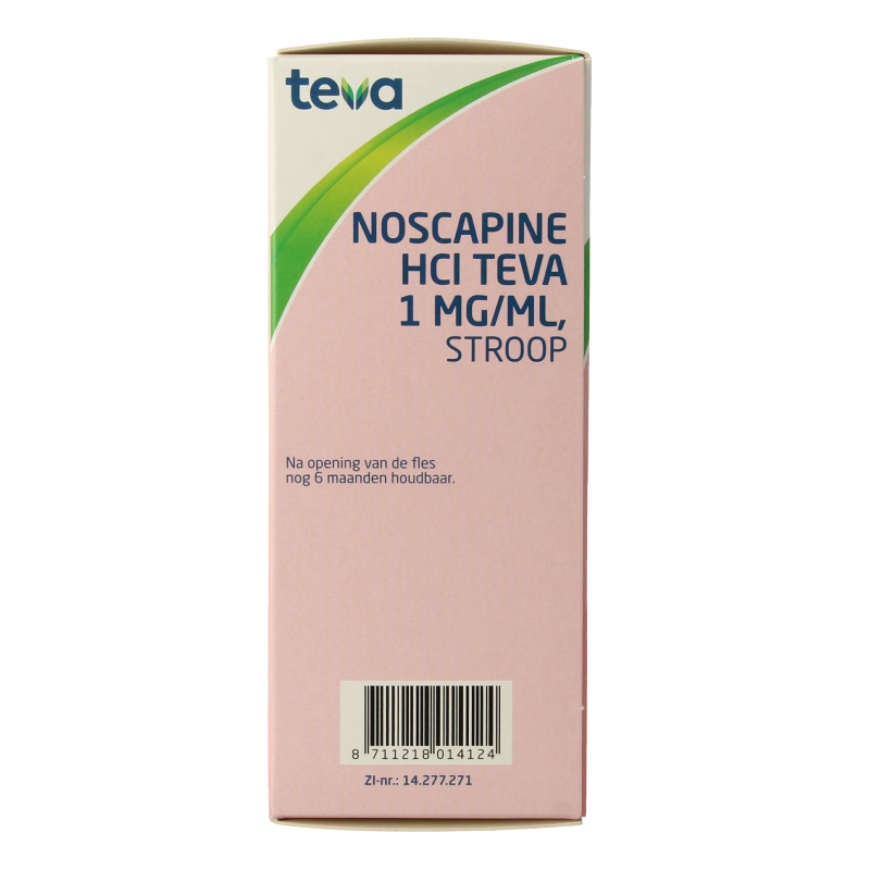 Teva Noscapine siroop HCL 150 Milliliter