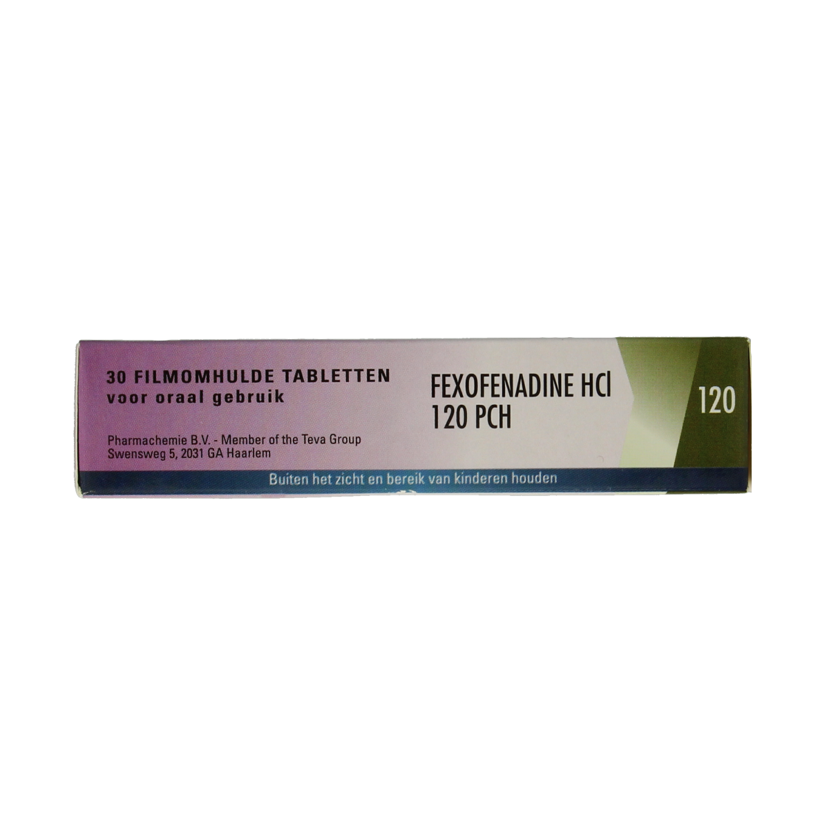 Teva Fexofenadine HCl 120mg 30.00 Tabletten
