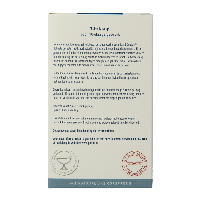 Phital Probiotica plus 20 Sachets