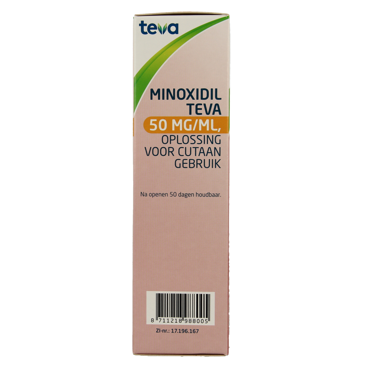 Teva Minoxidil 50mg/ml oplossing 100.00 Milliliter