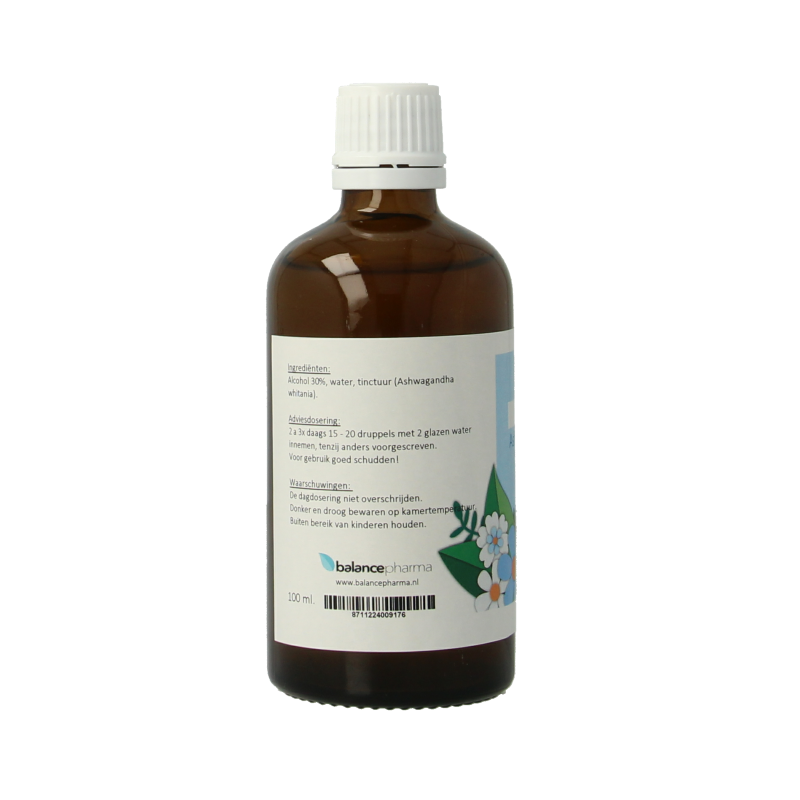 Balancepharma Ashwagandha withania tincturen 100.00 Milliliter