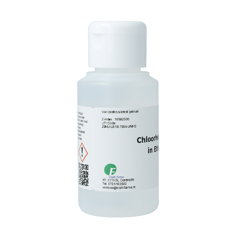 Orphi Chloorhexidine 0,5% in alcohol 70% v/v 100.00 Milliliter