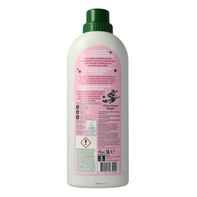 The Good Witch Wasmiddel kleur/zwart 1000 Milliliter