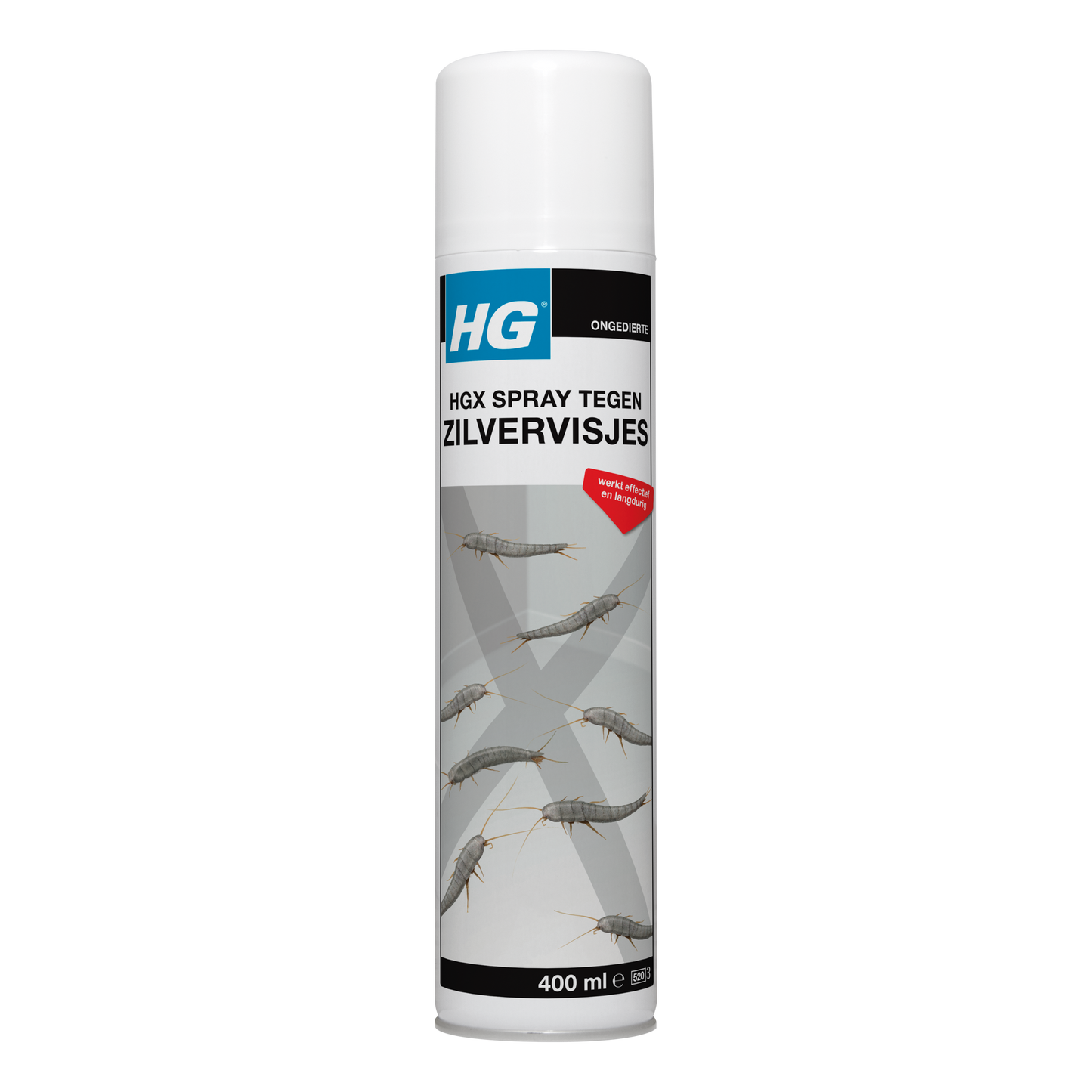 HG X tegen zilvervisjes 400.00 Milliliter