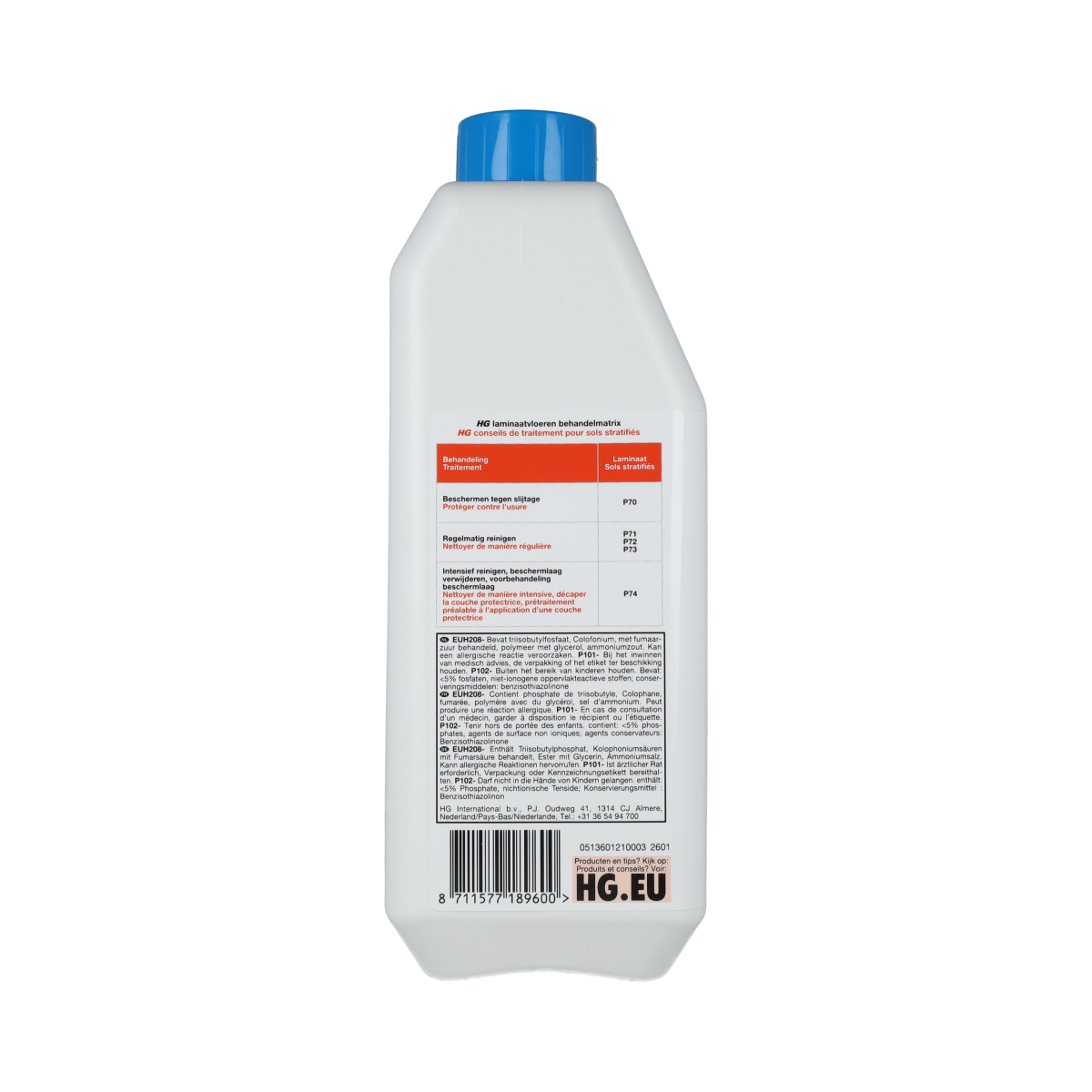 HG Laminaat beschermer 1.00 Liter