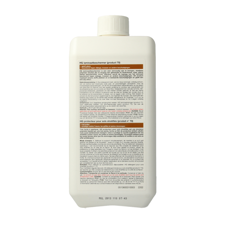 HG Laminaat beschermer 1 Liter
