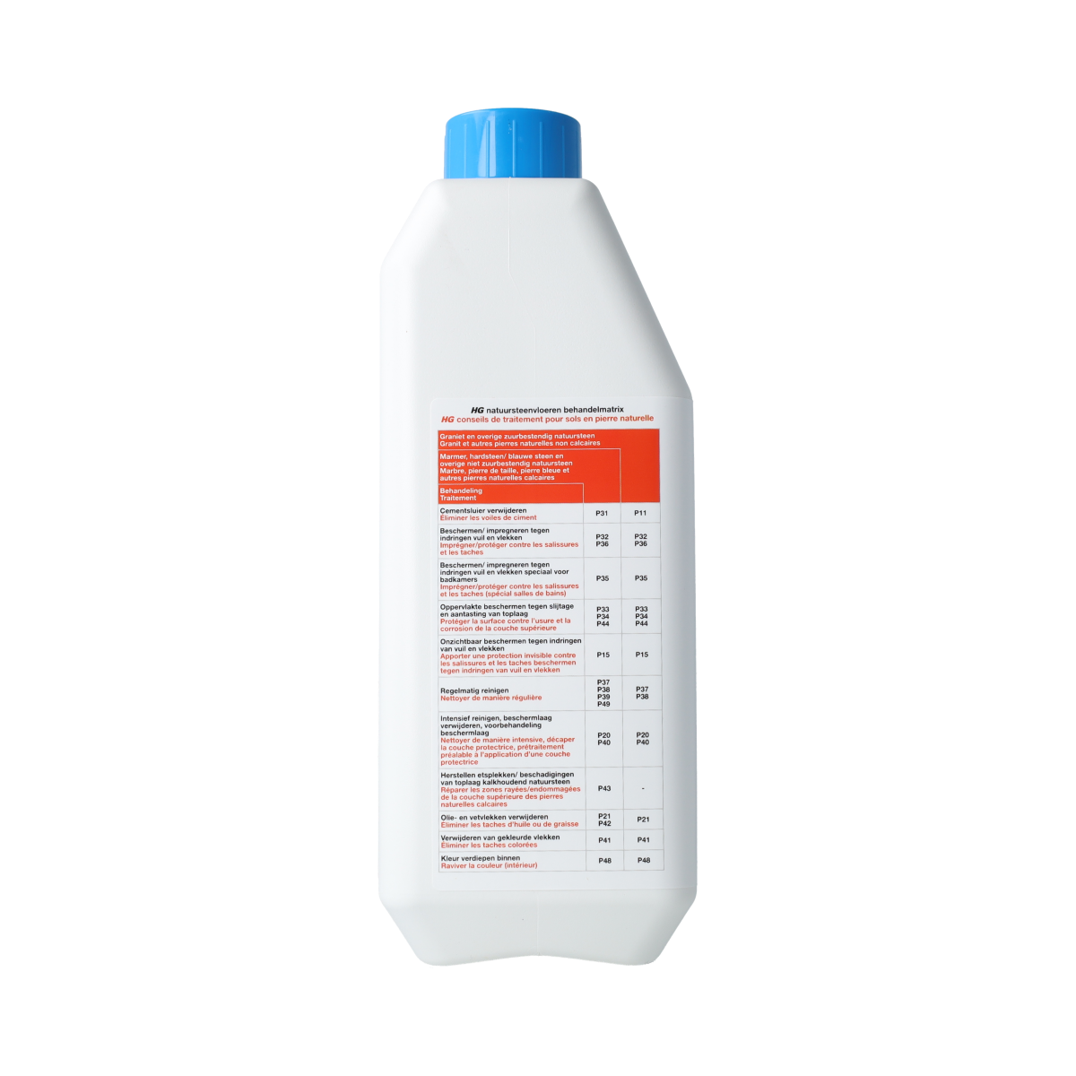 HG Natuursteen cementsluier verwijderaar 1.00 Liter