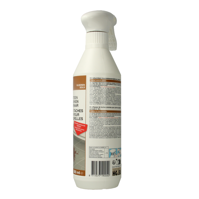 HG Natuursteen kleurvlek verwijderaar 500 Milliliter