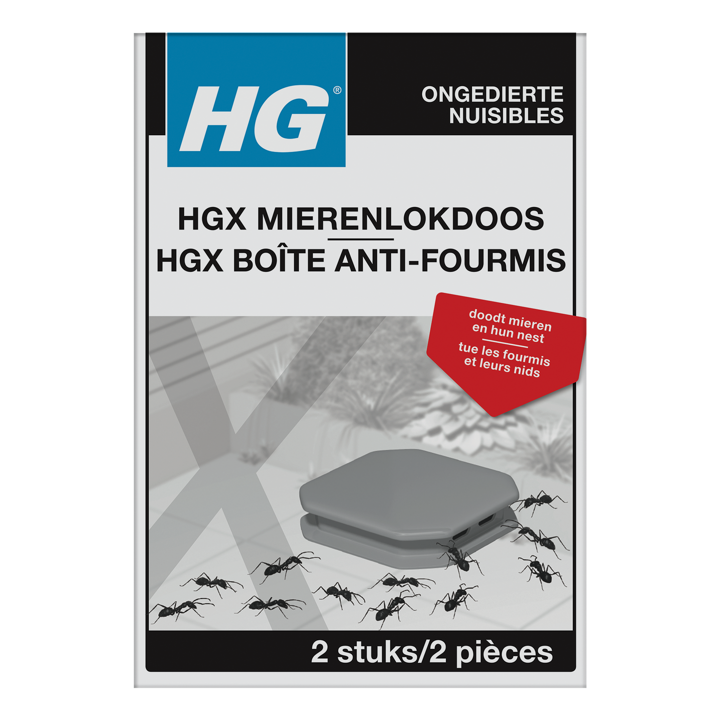 HG X mierenlokdoos 2.00 Stuks